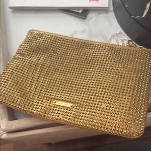 Rebecca minkoff  Gold Studded Clutch
